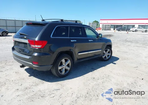 2013 Jeep Grand Cherokee Overland z USA, uszkodzony, nr VIN 1C4RJECG4DC588418